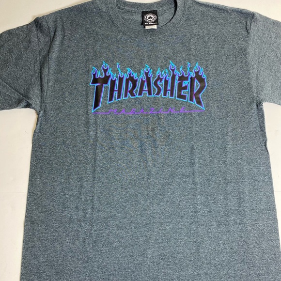 Gray Thrasher Gray Shirt Size Large - Picture 2 of 4